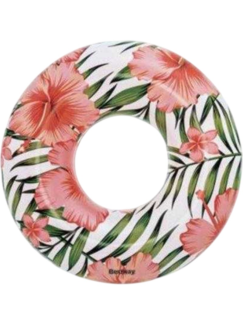 Flotador hinchable diseño hoja de palmera para niños/niñas - bestway Azul eléctrico - Kiabi