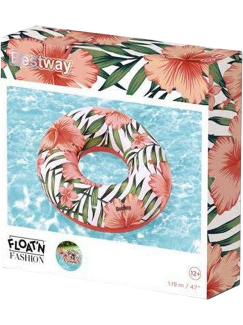 Flotador hinchable diseño hoja de palmera para niños/niñas - bestway Azul eléctrico - Kiabi