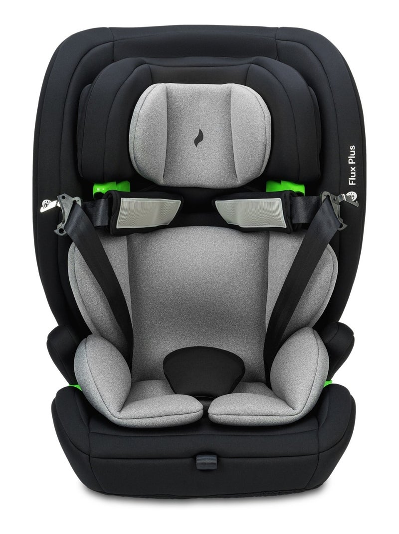 Flux Plus I-Size Silla de Coche para Bebés/Niños 76-150 cm Gris negro - Kiabi