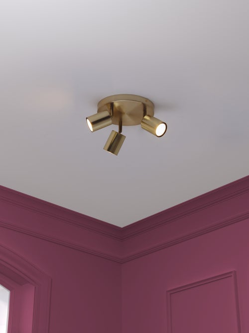 Foco de techo triple orientable - Kiabi