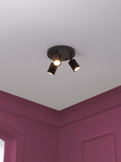 Foco de techo triple orientable - Kiabi