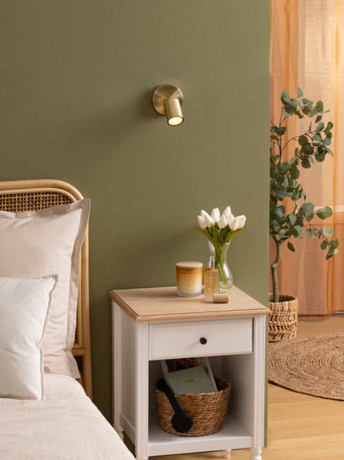 Foco mural orientable compatible con techo - Kiabi