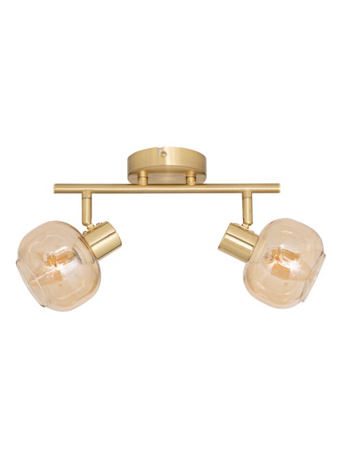 Foco orientable de vidrio y metal - Kiabi