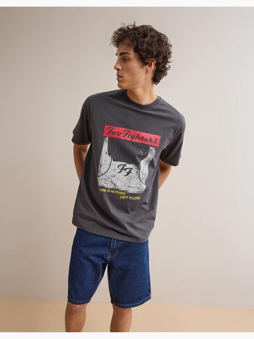 Foo Fighters con camiseta, MO Fashion - Kiabi Foo Fighters con camiseta, MO Fashion - Kiabi
