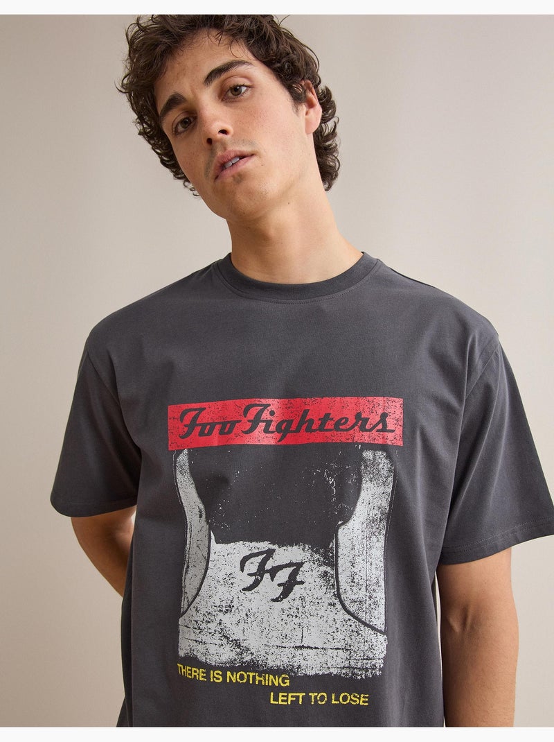 Foo Fighters con camiseta, MO Fashion Gris - Kiabi