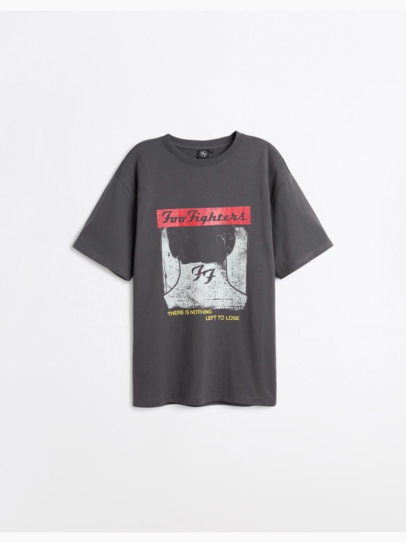 Foo Fighters con camiseta, MO Fashion Gris - Kiabi