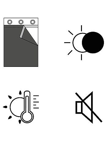 Forro de velcro 100% opaco y térmico