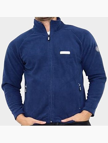 Forro polar con cremallera