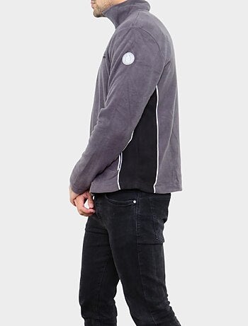 Forro polar con cremallera