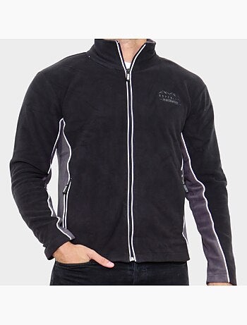 Forro polar con cremallera