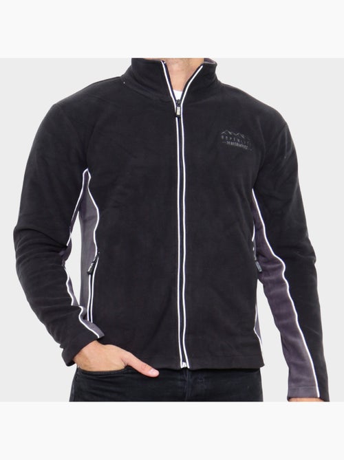 Forro polar con cremallera - Kiabi