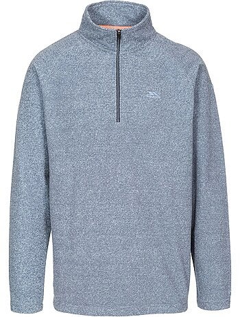 Forro polar con media cremallera antibolitas keynote para hombre - trespass