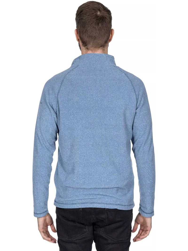Forro polar con media cremallera antibolitas keynote para hombre - trespass Azul marino - Kiabi