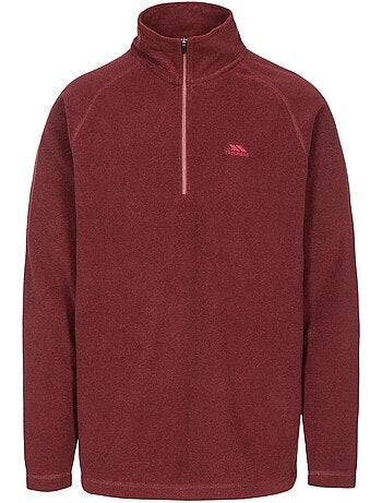 Forro polar con media cremallera antibolitas keynote para hombre - trespass