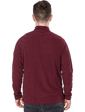 Forro polar con media cremallera antibolitas keynote para hombre - trespass