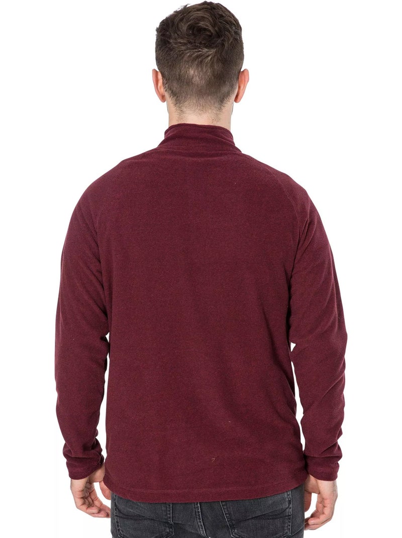 Forro polar con media cremallera antibolitas keynote para hombre - trespass Burdeos - Kiabi