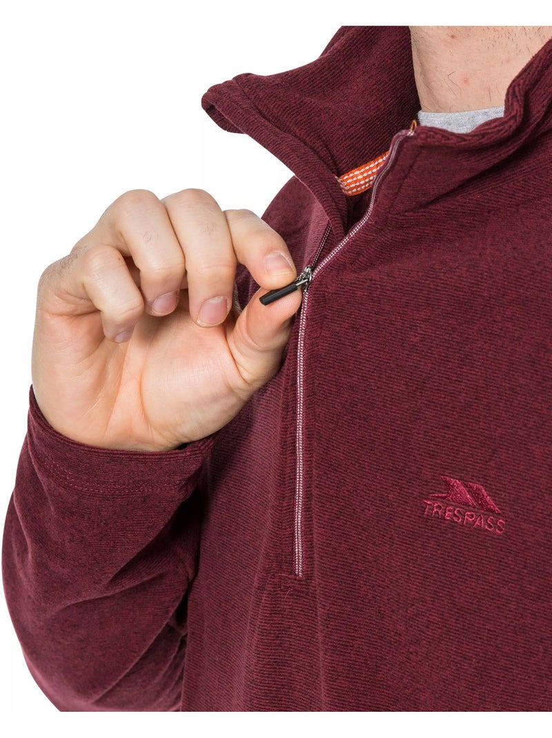 Forro polar con media cremallera antibolitas keynote para hombre - trespass Burdeos - Kiabi