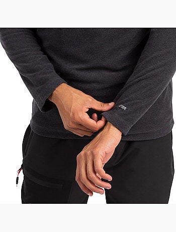 Forro polar con media cremallera antibolitas keynote para hombre - trespass