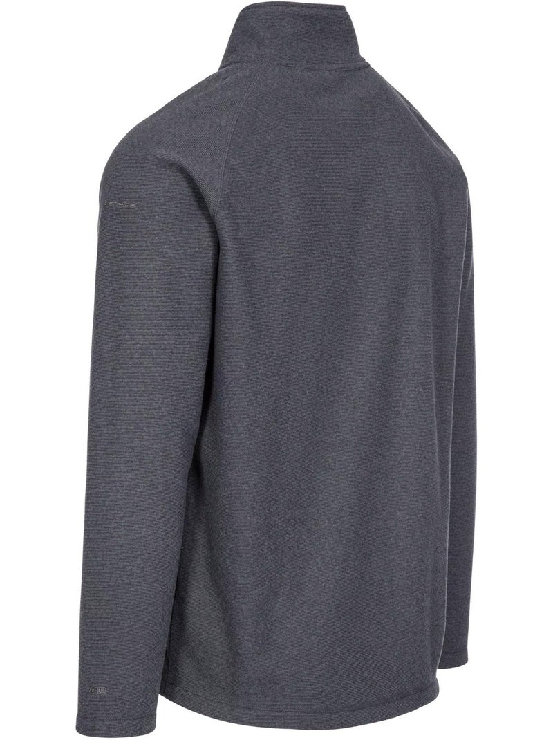 Forro polar con media cremallera antibolitas keynote para hombre - trespass Gris oscuro - Kiabi