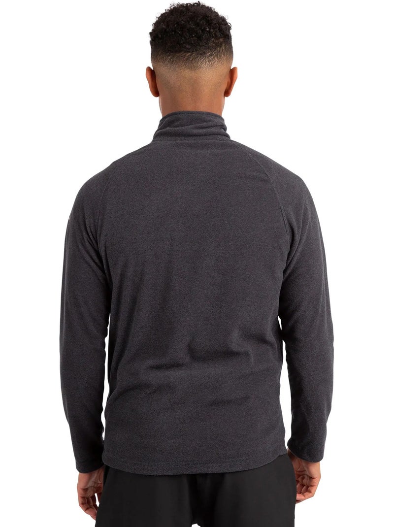 Forro polar con media cremallera antibolitas keynote para hombre - trespass Gris oscuro - Kiabi
