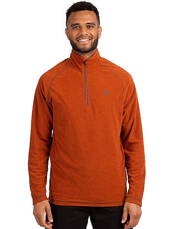 Forro polar con media cremallera antibolitas keynote para hombre - trespass