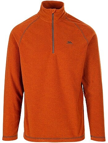 Forro polar con media cremallera antibolitas keynote para hombre - trespass