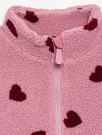Forro polar estampado - colección fácil de poner