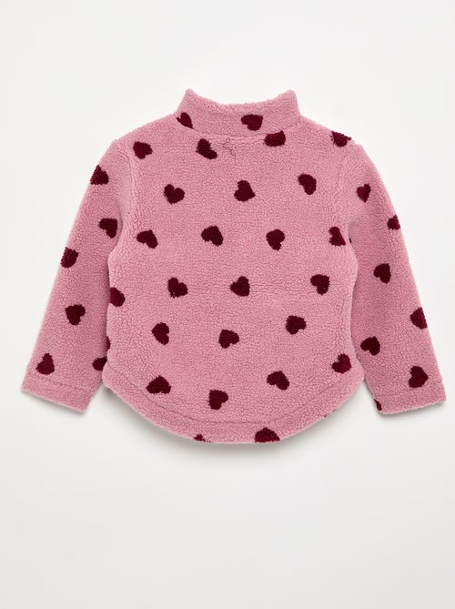 Forro polar estampado - colección fácil de poner - Kiabi
