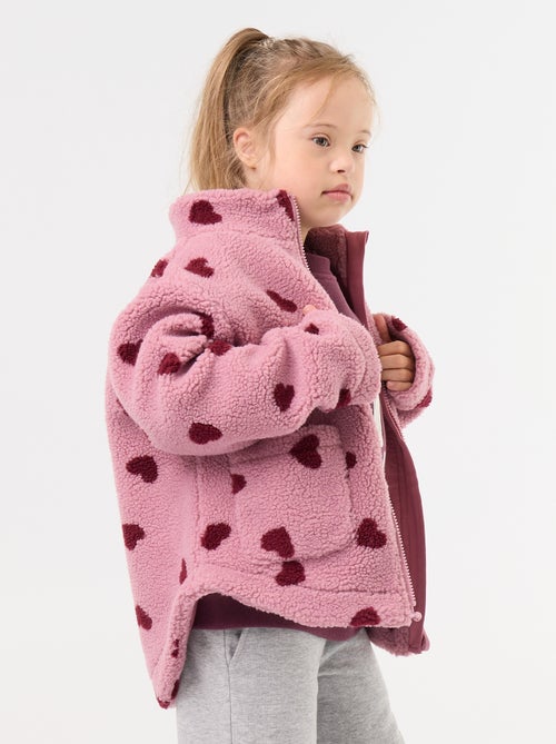 Forro polar estampado - colección fácil de poner - Kiabi Forro polar estampado - colección fácil de poner - Kiabi