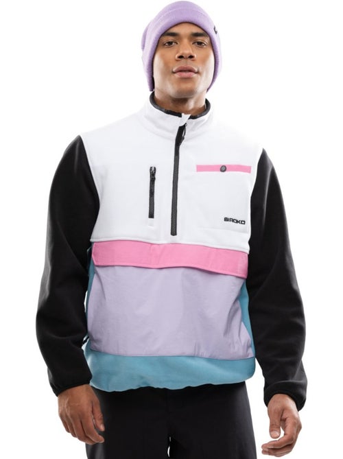Forro polar media cremallera hombre hombre vinicunca - Kiabi Forro polar media cremallera hombre hombre vinicunca - Kiabi