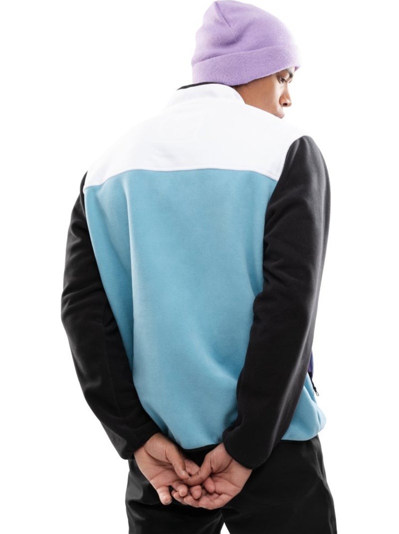 Forro polar media cremallera hombre hombre vinicunca Blanco - Kiabi