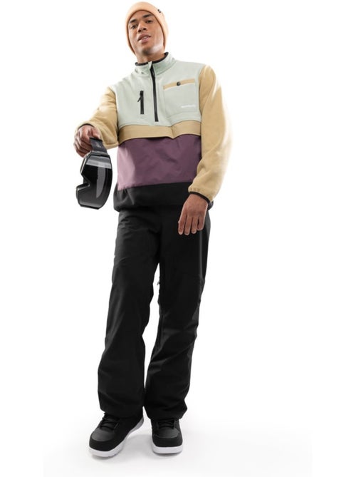 Forro polar media cremallera hombre hombre vinicunca olive - Kiabi Forro polar media cremallera hombre hombre vinicunca olive - Kiabi