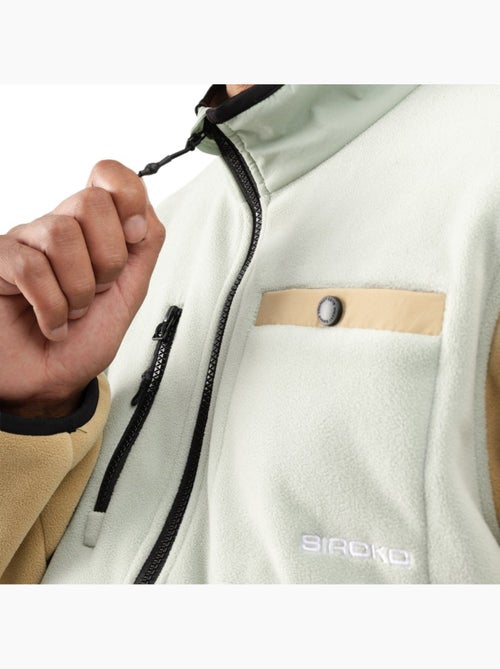 Forro polar media cremallera hombre hombre vinicunca olive - Kiabi Forro polar media cremallera hombre hombre vinicunca olive - Kiabi