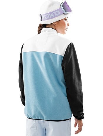 Forro polar media cremallera mujer mujer vinicunca-w