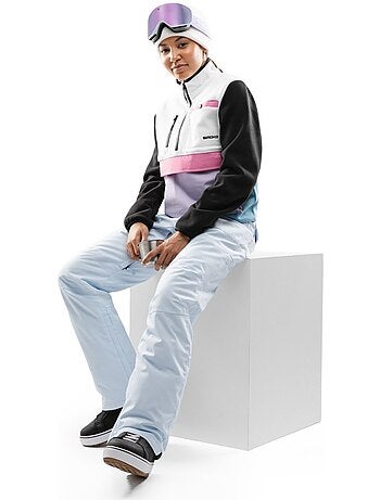 Forro polar media cremallera mujer mujer vinicunca-w