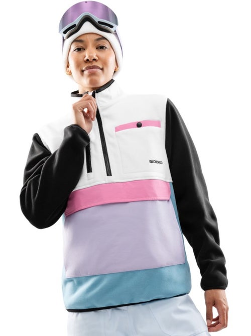 Forro polar media cremallera mujer mujer vinicunca-w - Kiabi Forro polar media cremallera mujer mujer vinicunca-w - Kiabi