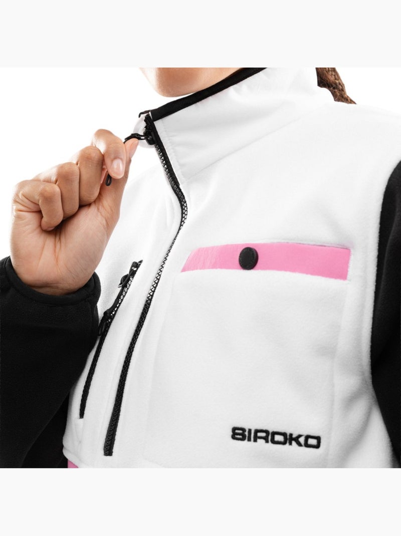 Forro polar media cremallera mujer mujer vinicunca-w Blanco - Kiabi