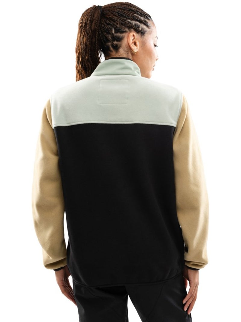 Forro polar media cremallera mujer mujer vinicunca-w olive Verde - Kiabi