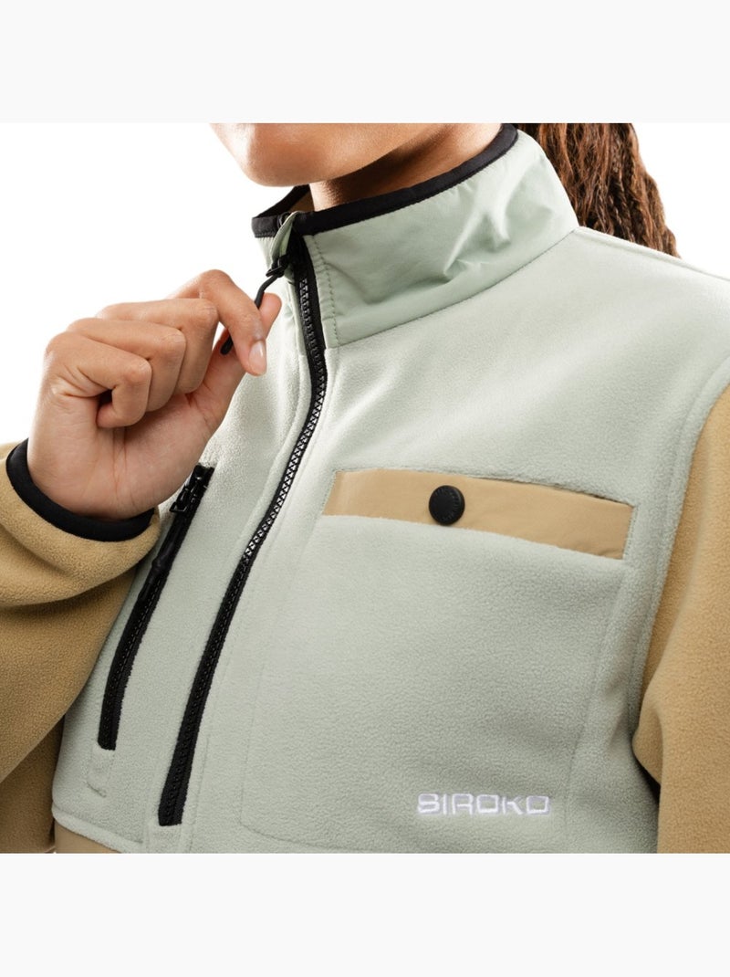Forro polar media cremallera mujer mujer vinicunca-w olive Verde - Kiabi