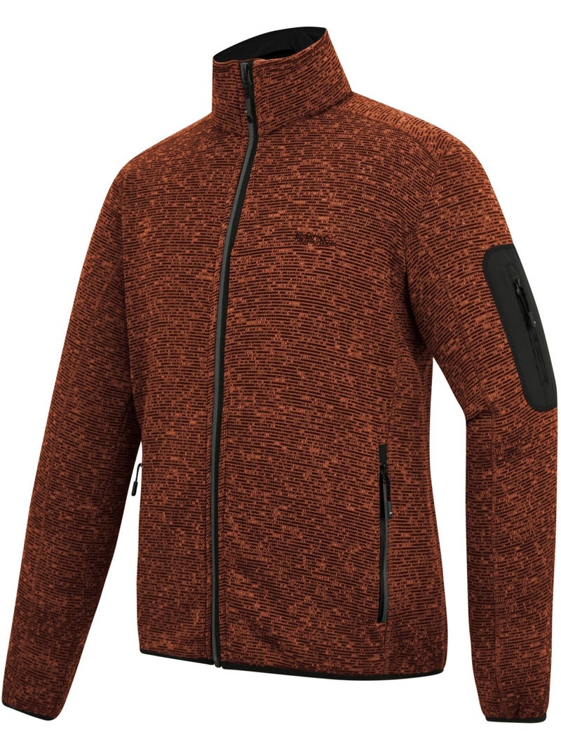 Forro polar newhill de jaspeada para hombre - regatta Naranja clementina - Kiabi