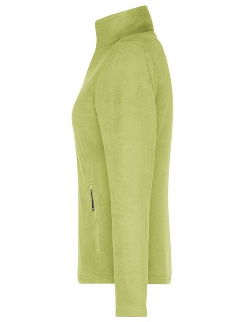 Forro polar para mujer - james and nicholson Verde tilo - Kiabi