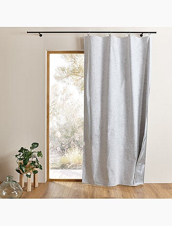 Forro térmico opaco para cortinas aislantes