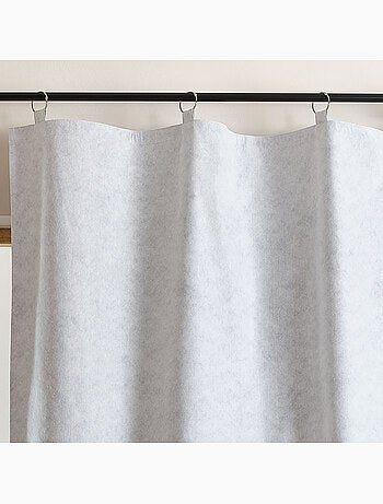 Forro térmico opaco para cortinas aislantes