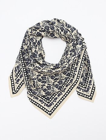 Foulard grande cuadrado - 100 x 100 cm