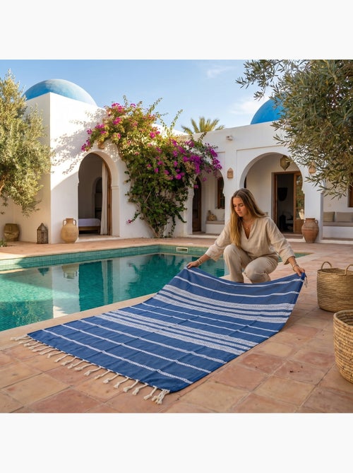 Fouta antiarena de algodón reciclado | Reva - Kiabi