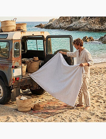 Fouta antiarena de algodón reciclado | Reva