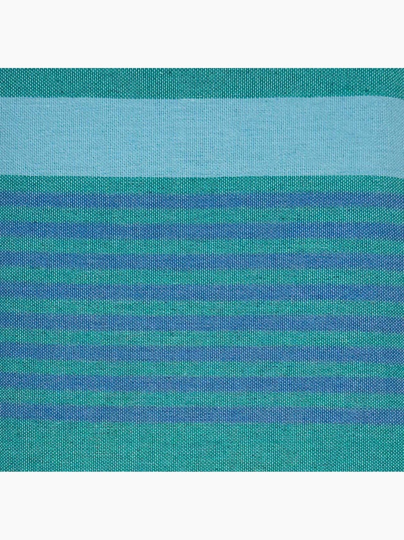 Fouta de algodón reciclado | Reva Azul turquesa - Kiabi
