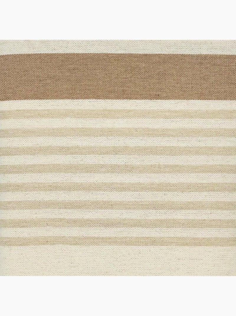 Fouta de algodón reciclado | Reva Beige - Kiabi