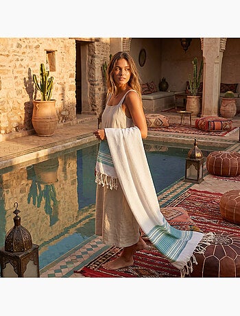 Fouta de algodón reciclado | Reva