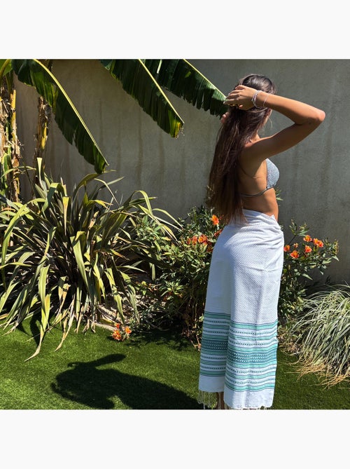 Fouta de algodón reciclado | Reva - Kiabi Fouta de algodón reciclado | Reva - Kiabi